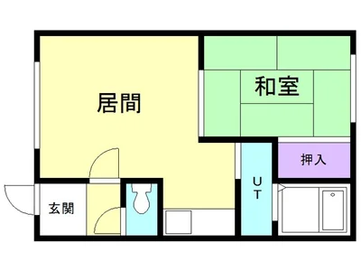 JOGマンスリー千歳駅前【30日未満相談可・千歳駅徒歩圏・Wi-Fi無料・エアコン】