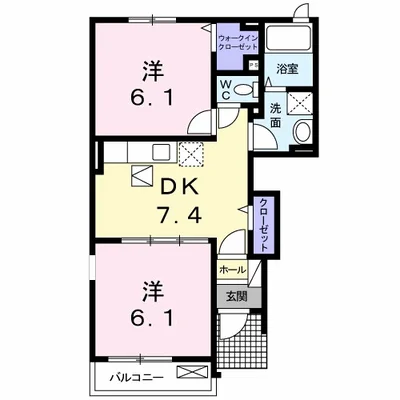 ルミエール下大野　Ａ