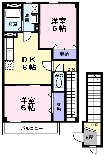 パームハイツ高田Ａ棟