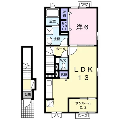 グリーン・南天