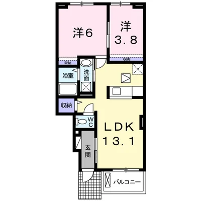 サニーガーデン　Ｂ