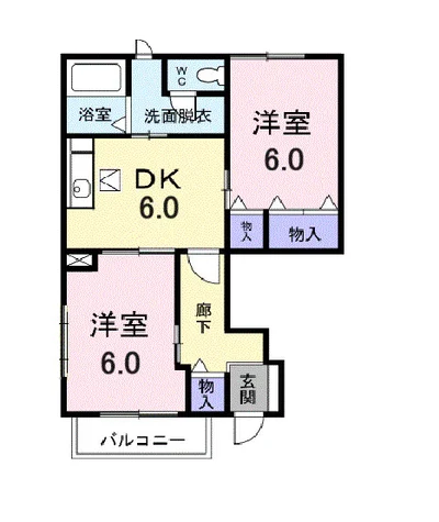 クレセールおおつ野Ａ