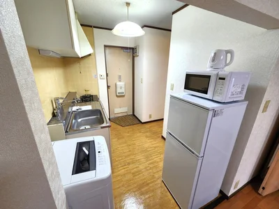 🔷🔹🔸🔶⭐広々2Kタイプ⭐閑静な住宅街⭐軽量鉄骨造⭐【禁煙&Wi-Fi無料】⭐🔶🔸🔹🔷「K35」