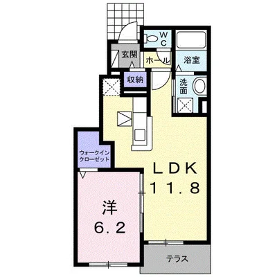 クレールⅢ　Ａ