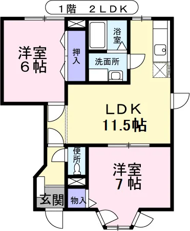 フラワータウン亀山Ⅱ
