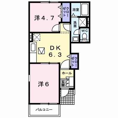 ヴィラージュ波風Ｄ