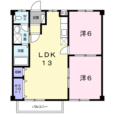 ハイツウイステリア（Ｂ）