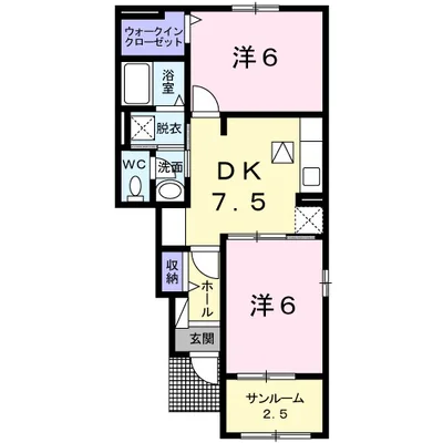 エレガント　ヴェルスⅢ　Ａ