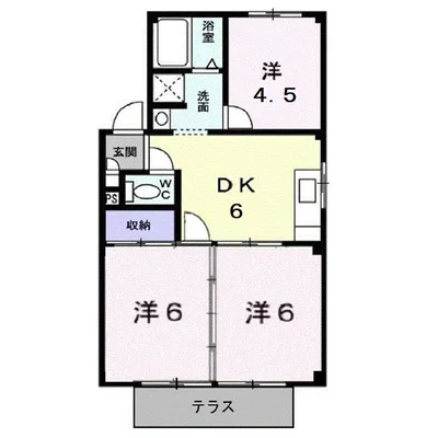 シティハイツ横寸B