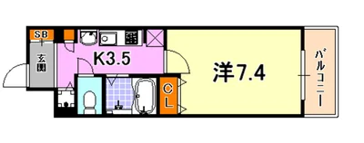トラスト神戸9【JR神戸駅徒歩3分♪ Wi-Fi無料★】