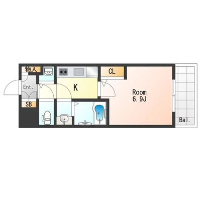 SステイEL松屋町SOUTH【禁煙ルーム】