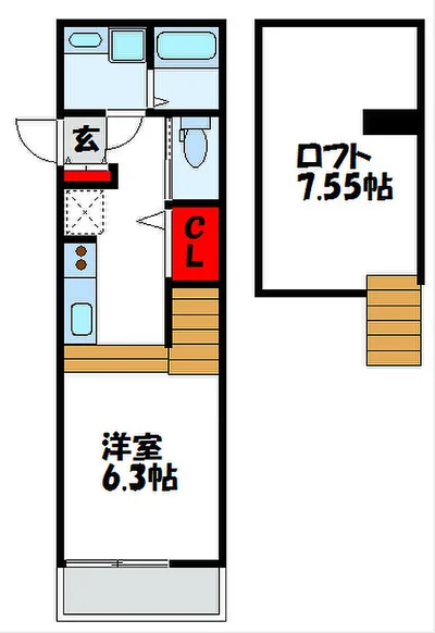 トーマンスリー福津市福間南1☆インターネット無料☆イオン近く(福津市福間南1丁目)