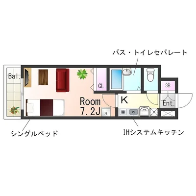 Sステイ三宮駅前10【禁煙ルーム】