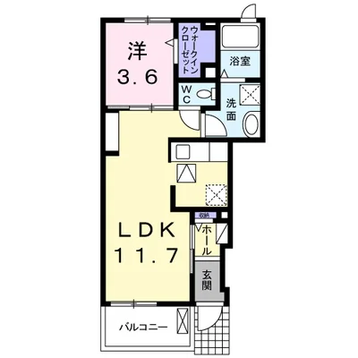 ヴィラ・大堀端Ｃ