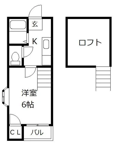 トーマンスリー太宰府市朱雀1☆西鉄二日市徒歩圏内☆ロフト付き(太宰府市朱雀4丁目)