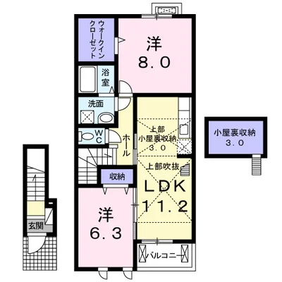 エスポワールあずみの　Ｂ