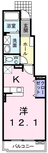 松岡ハイツⅡ　Ｂ