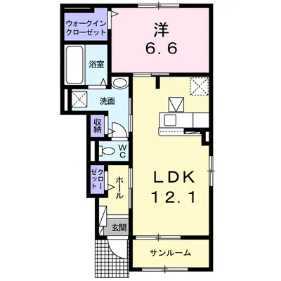 ノーブルハウス南方　Ｂ