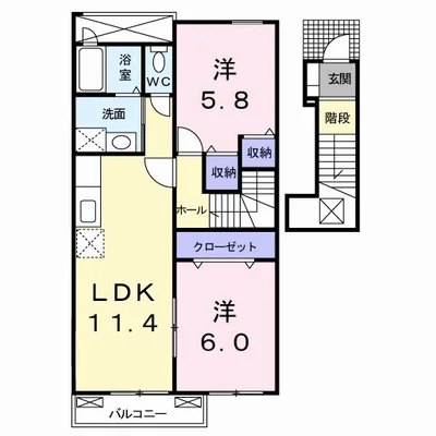 メイユール北泉ⅡA