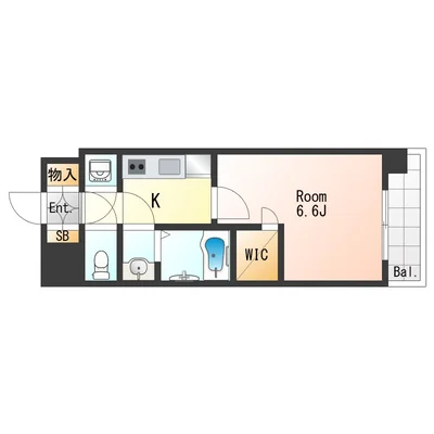 SステイEL難波レジデンス【禁煙ルーム・Wi-Fi無料】