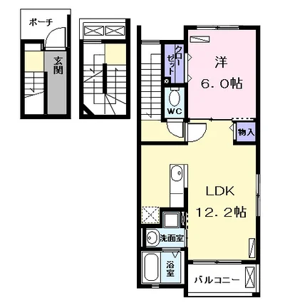 メゾンクレアール　Ｆ