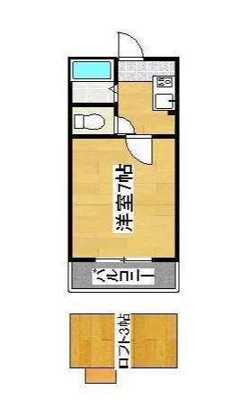 トーマンスリー北九州市八幡西区日吉台☆P有(有料)☆ロフト付(北九州市八幡西区日吉台2丁目)