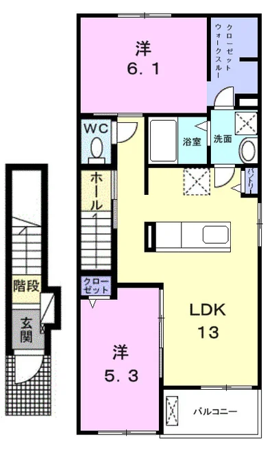 グレート ハイツ ロイヤル Ⅵ
