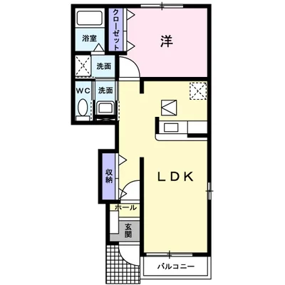 クレール沖ノ原　Ｂ