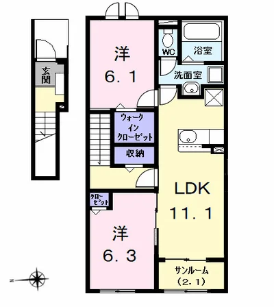 ガーデン　ハイツ　ハトリⅠ