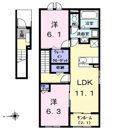 ガーデン　ハイツ　ハトリⅠ