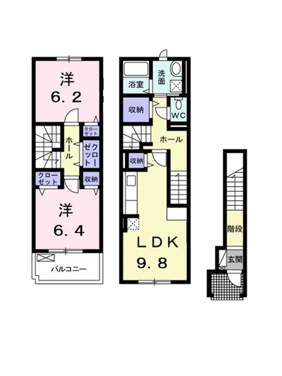ニューカーサ・Ｓ　Ｂ