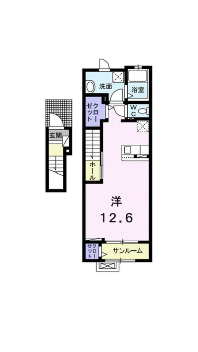 サクラメント・スクエア　Ｂ
