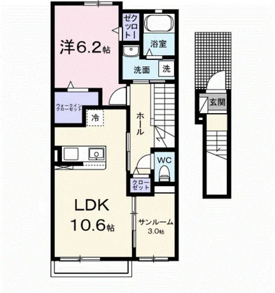 六条1丁目アパート