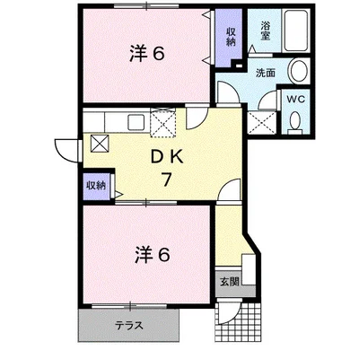 パークビサイド　一ツ橋Ｂ