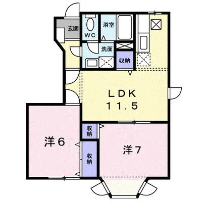 アンソレイエメゾン二号館