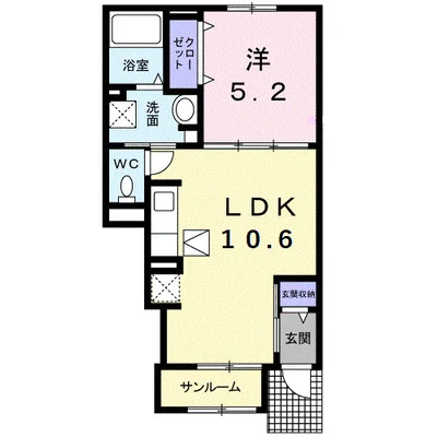 クラール東村　Ａ