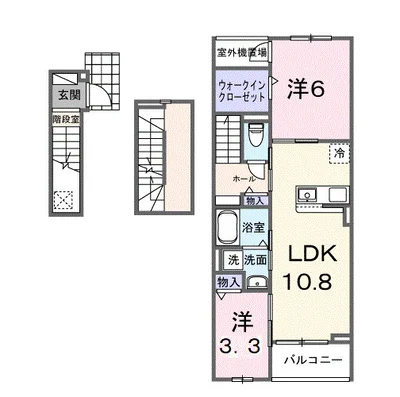 グラン・シャトー武蔵嵐山Ｂ