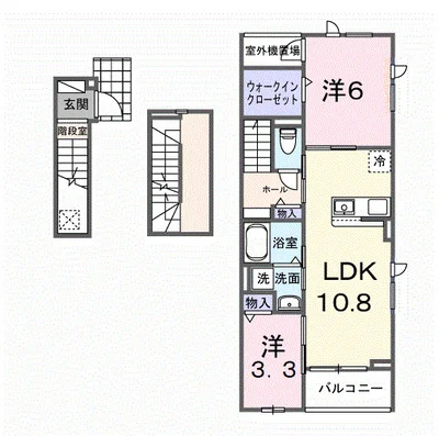 グラン・シャトー武蔵嵐山Ｂ