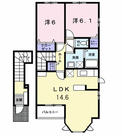 ルシヨン　Ｂ棟