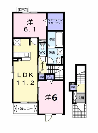 さくらレジデンス高町　Ｃ