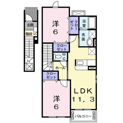 植松グランコート　Ａ