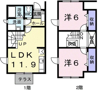 ファミール晴丘Ｂ