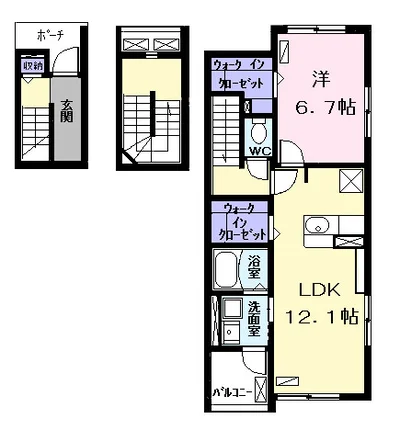 メゾン　ド　オリーブ　Ｂ