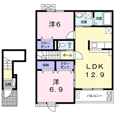 ハピネス立石　Ｂ