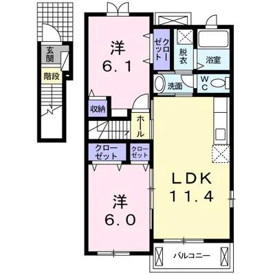 ロイヤルパレス　ラ・ノビアＢ