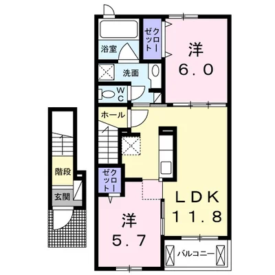 ニュー　レジデンス　Ｂ