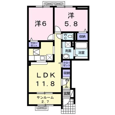 ラ・カーサ・フィオーレⅡ