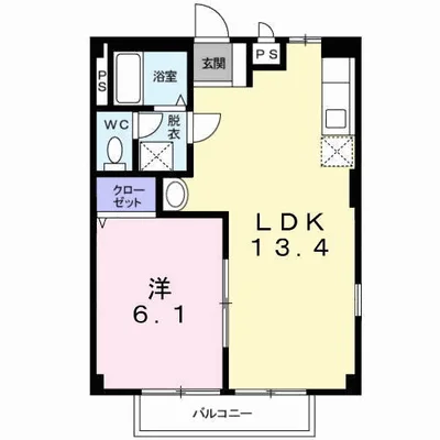 メルベーユ宮　Ａ