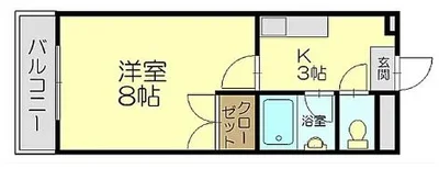 トーマンスリー博多区空港前3丁目 ネット無料P550円/1日(福岡市博多区空港前3丁目)