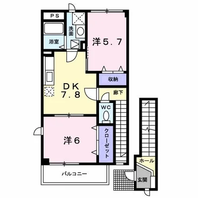 グレイスコート新屋Ｂ